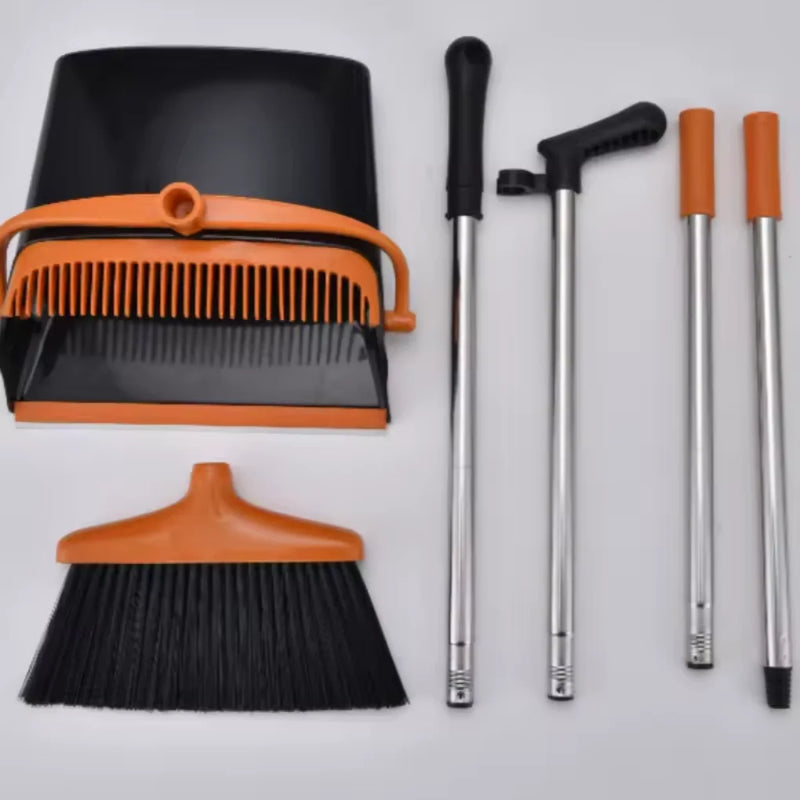 Vassoura Compacta Pro – Limpeza Ágil e Sem Bagunça