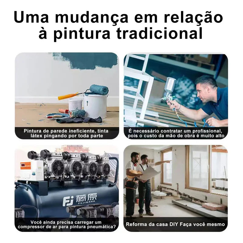 JetColor Max – Pintura Profissional em Casa com Liberdade Sem Fio