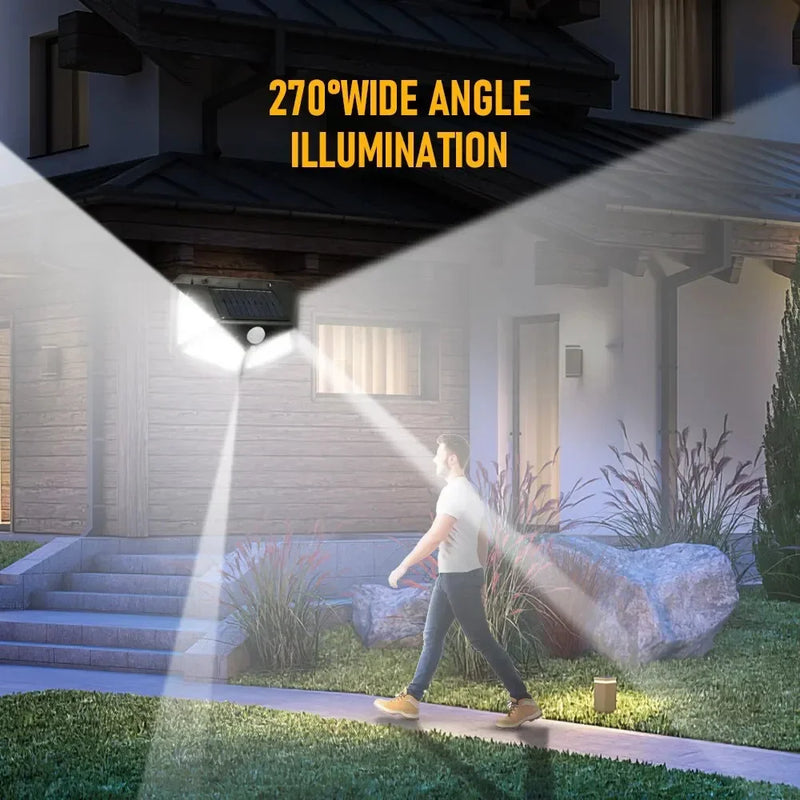 Luminária Solar LED com Sensor de Movimento SolarGuard