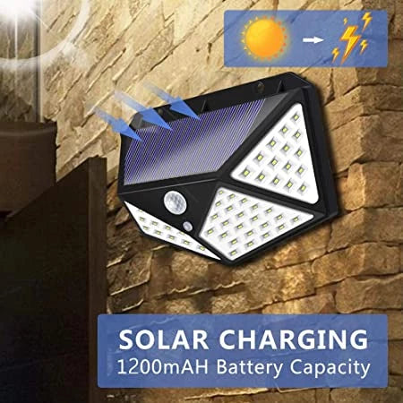 Luminária Solar LED com Sensor de Movimento SolarGuard