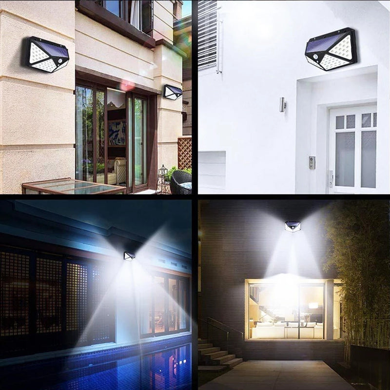 Luminária Solar LED com Sensor de Movimento SolarGuard